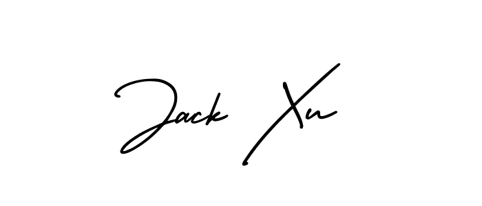 Create a beautiful signature design for name Jack Xu. With this signature (AmerikaSignatureDemo-Regular) fonts, you can make a handwritten signature for free. Jack Xu signature style 3 images and pictures png