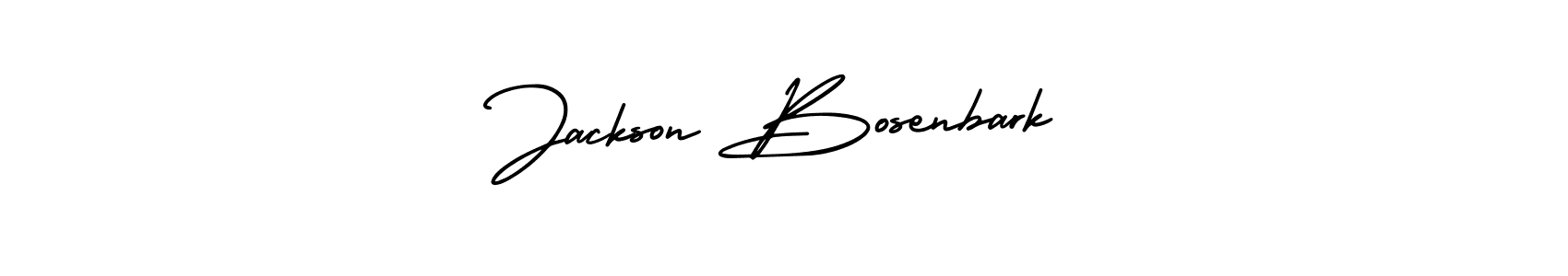 if you are searching for the best signature style for your name Jackson Bosenbark. so please give up your signature search. here we have designed multiple signature styles  using AmerikaSignatureDemo-Regular. Jackson Bosenbark signature style 3 images and pictures png