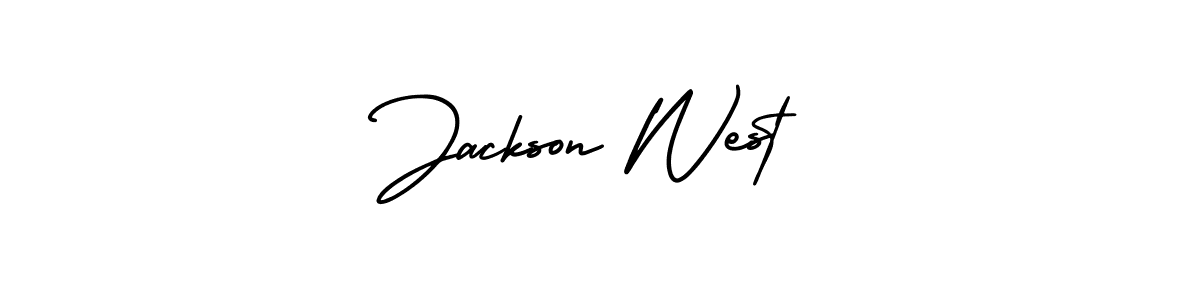 It looks lik you need a new signature style for name Jackson West. Design unique handwritten (AmerikaSignatureDemo-Regular) signature with our free signature maker in just a few clicks. Jackson West signature style 3 images and pictures png