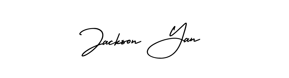 Once you've used our free online signature maker to create your best signature AmerikaSignatureDemo-Regular style, it's time to enjoy all of the benefits that Jackson Yan name signing documents. Jackson Yan signature style 3 images and pictures png