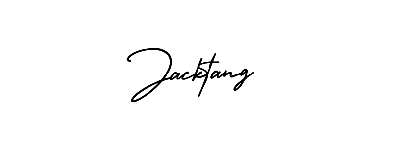 AmerikaSignatureDemo-Regular is a professional signature style that is perfect for those who want to add a touch of class to their signature. It is also a great choice for those who want to make their signature more unique. Get Jacktang name to fancy signature for free. Jacktang signature style 3 images and pictures png