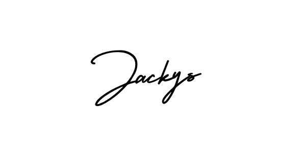 This is the best signature style for the Jackys name. Also you like these signature font (AmerikaSignatureDemo-Regular). Mix name signature. Jackys signature style 3 images and pictures png