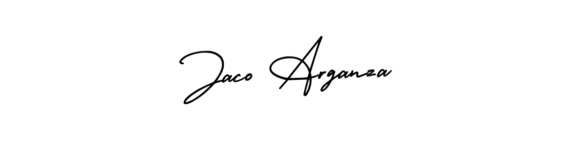 It looks lik you need a new signature style for name Jaco Arganza. Design unique handwritten (AmerikaSignatureDemo-Regular) signature with our free signature maker in just a few clicks. Jaco Arganza signature style 3 images and pictures png