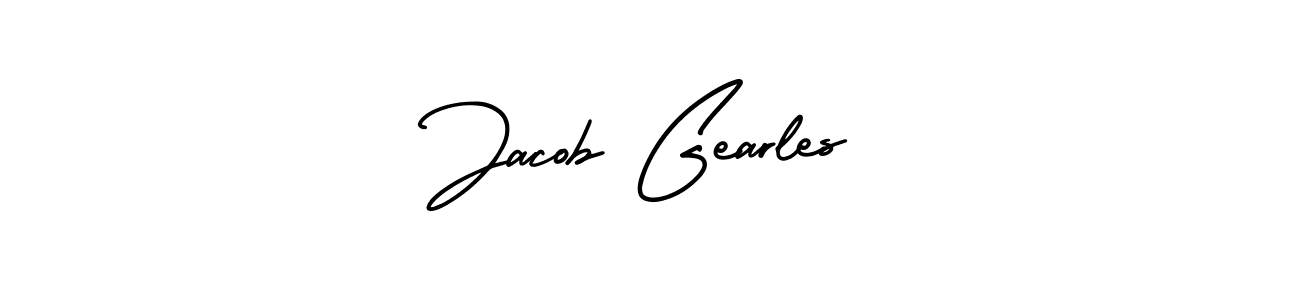 Make a beautiful signature design for name Jacob Gearles. With this signature (AmerikaSignatureDemo-Regular) style, you can create a handwritten signature for free. Jacob Gearles signature style 3 images and pictures png