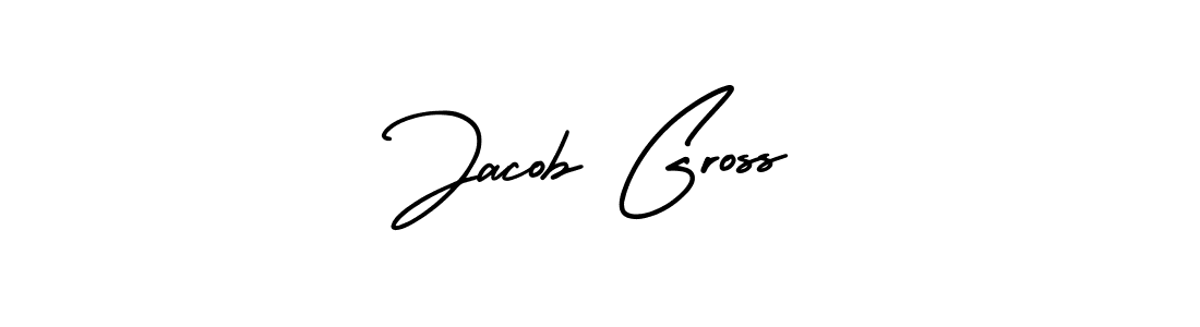 Create a beautiful signature design for name Jacob Gross. With this signature (AmerikaSignatureDemo-Regular) fonts, you can make a handwritten signature for free. Jacob Gross signature style 3 images and pictures png