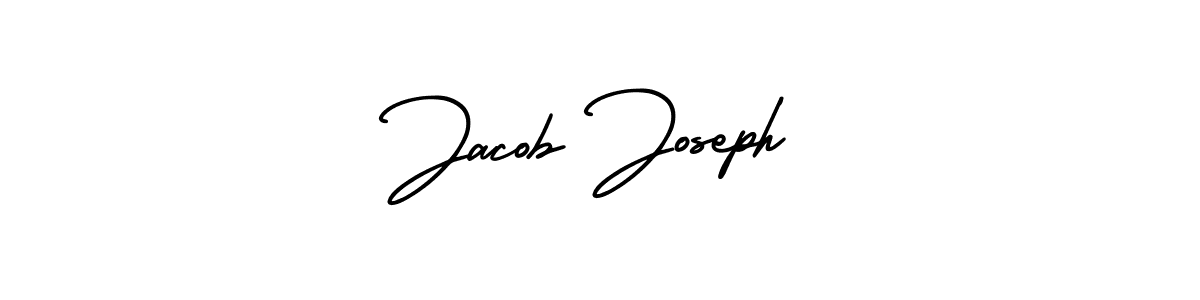 Use a signature maker to create a handwritten signature online. With this signature software, you can design (AmerikaSignatureDemo-Regular) your own signature for name Jacob Joseph. Jacob Joseph signature style 3 images and pictures png