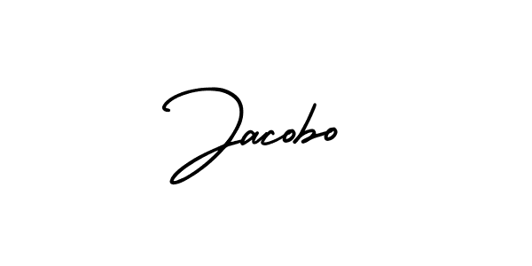 Also we have Jacobo name is the best signature style. Create professional handwritten signature collection using AmerikaSignatureDemo-Regular autograph style. Jacobo signature style 3 images and pictures png