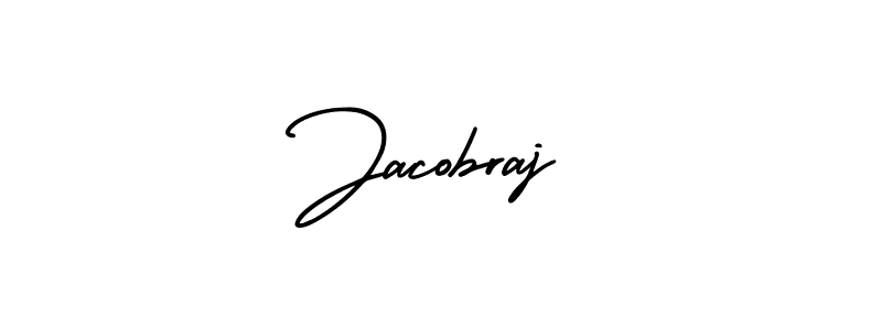 This is the best signature style for the Jacobraj name. Also you like these signature font (AmerikaSignatureDemo-Regular). Mix name signature. Jacobraj signature style 3 images and pictures png