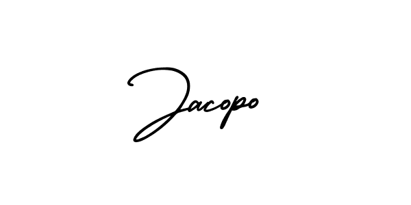 Best and Professional Signature Style for Jacopo. AmerikaSignatureDemo-Regular Best Signature Style Collection. Jacopo signature style 3 images and pictures png