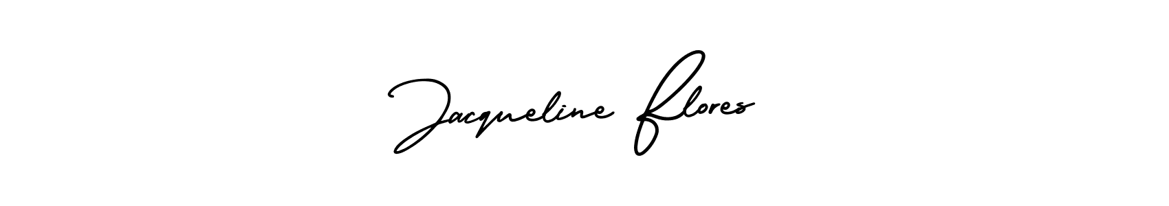 Use a signature maker to create a handwritten signature online. With this signature software, you can design (AmerikaSignatureDemo-Regular) your own signature for name Jacqueline Flores. Jacqueline Flores signature style 3 images and pictures png