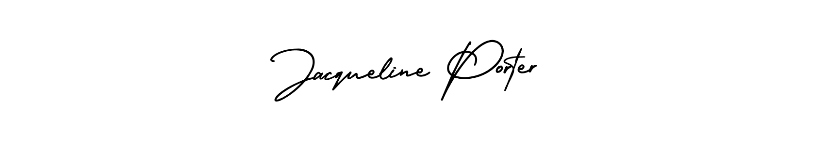 Create a beautiful signature design for name Jacqueline Porter. With this signature (AmerikaSignatureDemo-Regular) fonts, you can make a handwritten signature for free. Jacqueline Porter signature style 3 images and pictures png