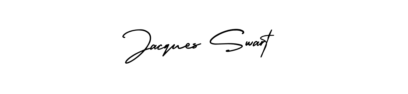 How to make Jacques Swart name signature. Use AmerikaSignatureDemo-Regular style for creating short signs online. This is the latest handwritten sign. Jacques Swart signature style 3 images and pictures png