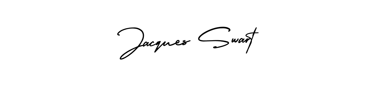 How to make Jacques Swart name signature. Use AmerikaSignatureDemo-Regular style for creating short signs online. This is the latest handwritten sign. Jacques Swart signature style 3 images and pictures png