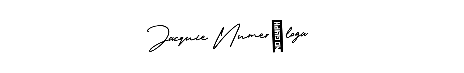 Make a beautiful signature design for name Jacquie Numeróloga. Use this online signature maker to create a handwritten signature for free. Jacquie Numeróloga signature style 3 images and pictures png