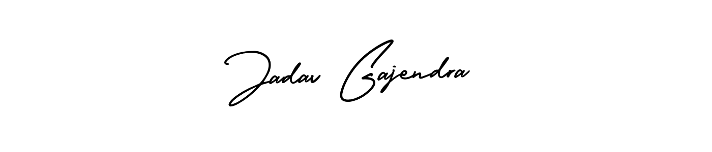 Best and Professional Signature Style for Jadav Gajendra. AmerikaSignatureDemo-Regular Best Signature Style Collection. Jadav Gajendra signature style 3 images and pictures png