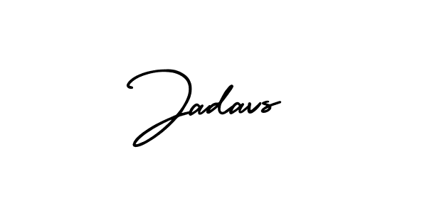 AmerikaSignatureDemo-Regular is a professional signature style that is perfect for those who want to add a touch of class to their signature. It is also a great choice for those who want to make their signature more unique. Get Jadavs name to fancy signature for free. Jadavs signature style 3 images and pictures png