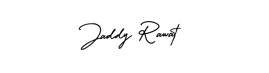 It looks lik you need a new signature style for name Jaddy Rawat. Design unique handwritten (AmerikaSignatureDemo-Regular) signature with our free signature maker in just a few clicks. Jaddy Rawat signature style 3 images and pictures png