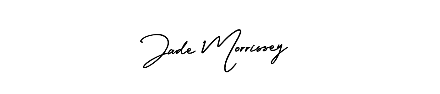 This is the best signature style for the Jade Morrissey name. Also you like these signature font (AmerikaSignatureDemo-Regular). Mix name signature. Jade Morrissey signature style 3 images and pictures png