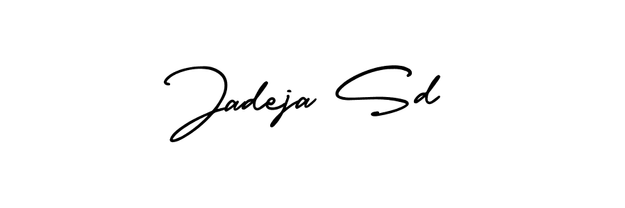 Best and Professional Signature Style for Jadeja Sd. AmerikaSignatureDemo-Regular Best Signature Style Collection. Jadeja Sd signature style 3 images and pictures png