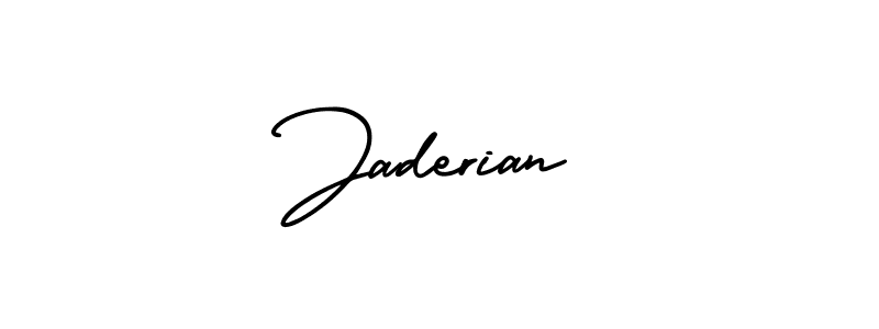 Best and Professional Signature Style for Jaderian. AmerikaSignatureDemo-Regular Best Signature Style Collection. Jaderian signature style 3 images and pictures png