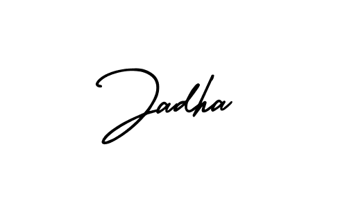 You can use this online signature creator to create a handwritten signature for the name Jadha. This is the best online autograph maker. Jadha signature style 3 images and pictures png