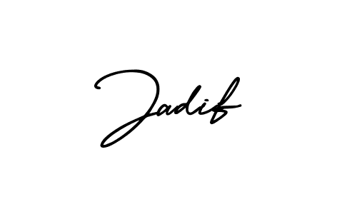 if you are searching for the best signature style for your name Jadif. so please give up your signature search. here we have designed multiple signature styles  using AmerikaSignatureDemo-Regular. Jadif signature style 3 images and pictures png