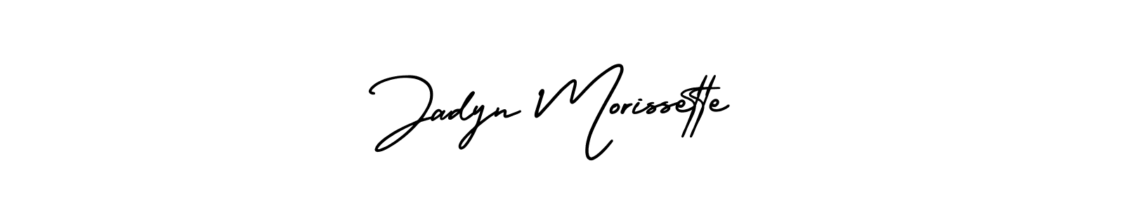 Make a short Jadyn Morissette signature style. Manage your documents anywhere anytime using AmerikaSignatureDemo-Regular. Create and add eSignatures, submit forms, share and send files easily. Jadyn Morissette signature style 3 images and pictures png