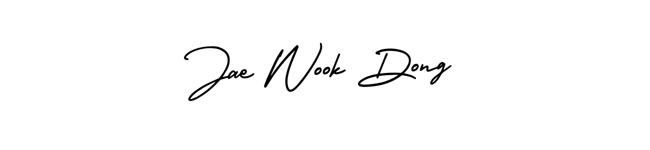 Design your own signature with our free online signature maker. With this signature software, you can create a handwritten (AmerikaSignatureDemo-Regular) signature for name Jae Wook Dong. Jae Wook Dong signature style 3 images and pictures png