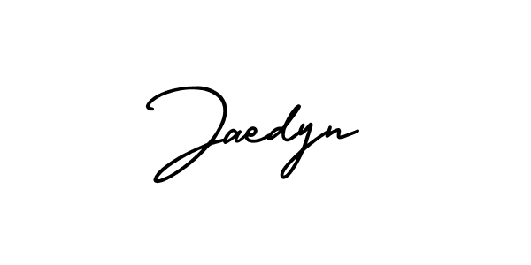 Jaedyn stylish signature style. Best Handwritten Sign (AmerikaSignatureDemo-Regular) for my name. Handwritten Signature Collection Ideas for my name Jaedyn. Jaedyn signature style 3 images and pictures png