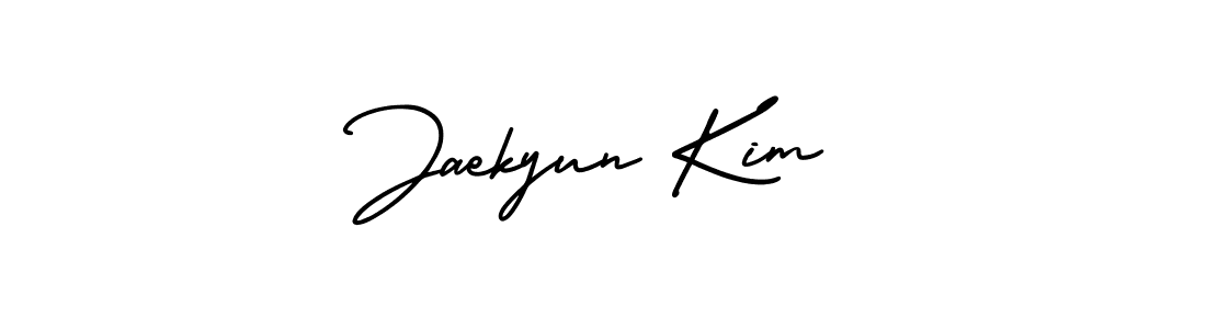 Jaekyun Kim stylish signature style. Best Handwritten Sign (AmerikaSignatureDemo-Regular) for my name. Handwritten Signature Collection Ideas for my name Jaekyun Kim. Jaekyun Kim signature style 3 images and pictures png