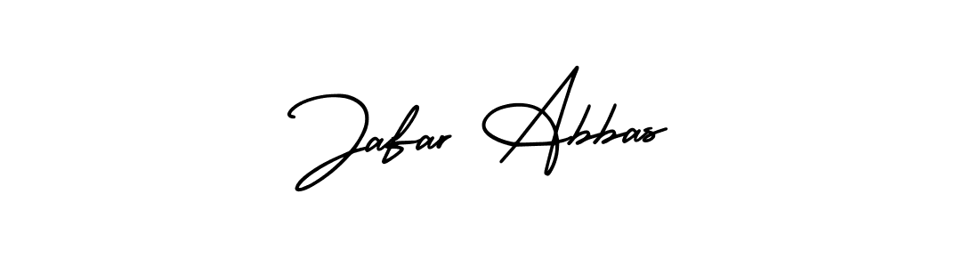 Design your own signature with our free online signature maker. With this signature software, you can create a handwritten (AmerikaSignatureDemo-Regular) signature for name Jafar Abbas. Jafar Abbas signature style 3 images and pictures png