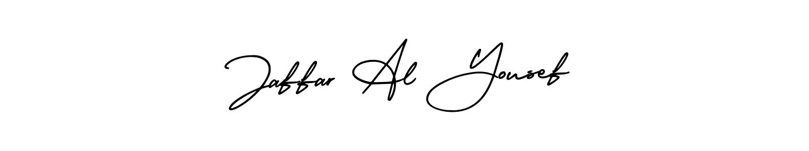 Make a beautiful signature design for name Jaffar Al Yousef. With this signature (AmerikaSignatureDemo-Regular) style, you can create a handwritten signature for free. Jaffar Al Yousef signature style 3 images and pictures png