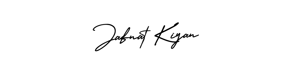 Also You can easily find your signature by using the search form. We will create Jafnat Kiyan name handwritten signature images for you free of cost using AmerikaSignatureDemo-Regular sign style. Jafnat Kiyan signature style 3 images and pictures png