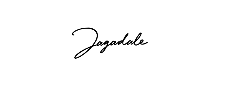 This is the best signature style for the Jagadale name. Also you like these signature font (AmerikaSignatureDemo-Regular). Mix name signature. Jagadale signature style 3 images and pictures png