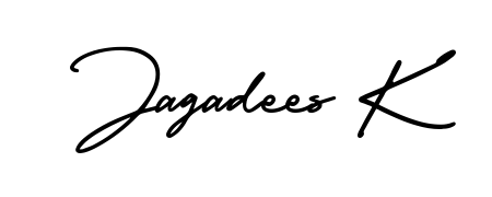 It looks like you need a new signature style for name Jagadees K. Design unique handwritten (AmerikaSignatureDemo-Regular) signature with our free signature maker in just a few clicks. Jagadees K signature style 3 images and pictures png