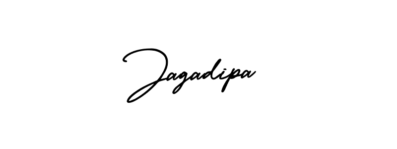 Make a beautiful signature design for name Jagadipa. With this signature (AmerikaSignatureDemo-Regular) style, you can create a handwritten signature for free. Jagadipa signature style 3 images and pictures png