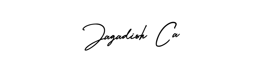 How to Draw Jagadish Ca signature style? AmerikaSignatureDemo-Regular is a latest design signature styles for name Jagadish Ca. Jagadish Ca signature style 3 images and pictures png