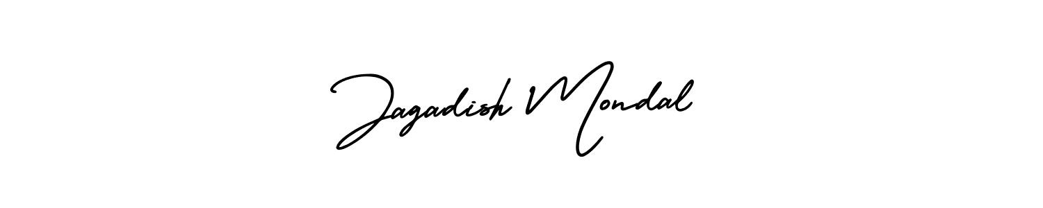Use a signature maker to create a handwritten signature online. With this signature software, you can design (AmerikaSignatureDemo-Regular) your own signature for name Jagadish Mondal. Jagadish Mondal signature style 3 images and pictures png
