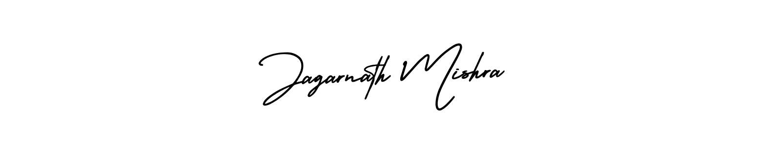 The best way (AmerikaSignatureDemo-Regular) to make a short signature is to pick only two or three words in your name. The name Jagarnath Mishra include a total of six letters. For converting this name. Jagarnath Mishra signature style 3 images and pictures png