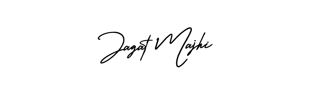 How to Draw Jagat Majhi signature style? AmerikaSignatureDemo-Regular is a latest design signature styles for name Jagat Majhi. Jagat Majhi signature style 3 images and pictures png