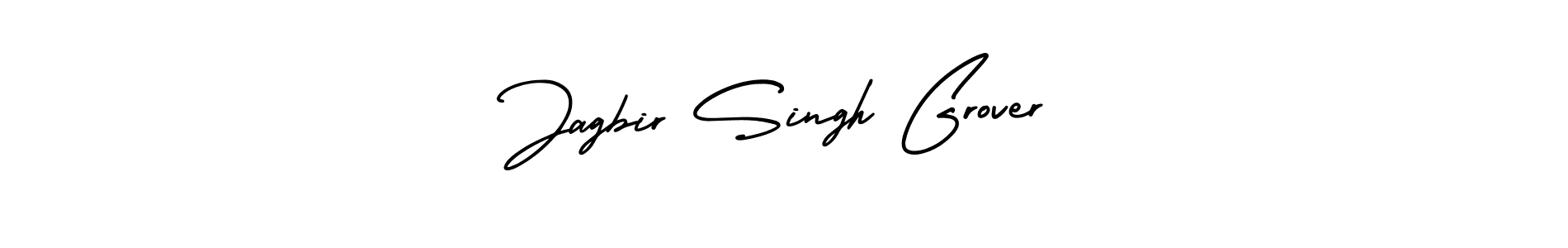 Use a signature maker to create a handwritten signature online. With this signature software, you can design (AmerikaSignatureDemo-Regular) your own signature for name Jagbir Singh Grover. Jagbir Singh Grover signature style 3 images and pictures png