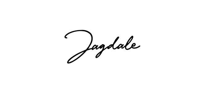 Design your own signature with our free online signature maker. With this signature software, you can create a handwritten (AmerikaSignatureDemo-Regular) signature for name Jagdale. Jagdale signature style 3 images and pictures png