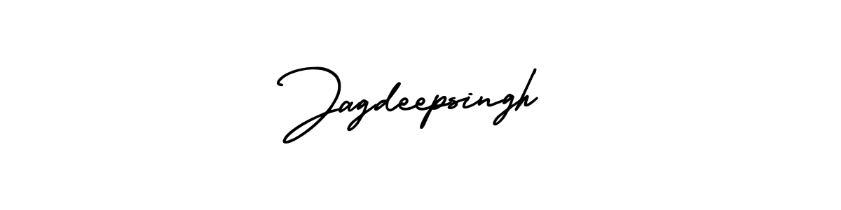 Jagdeepsingh stylish signature style. Best Handwritten Sign (AmerikaSignatureDemo-Regular) for my name. Handwritten Signature Collection Ideas for my name Jagdeepsingh. Jagdeepsingh signature style 3 images and pictures png