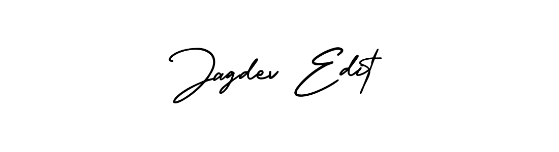 The best way (AmerikaSignatureDemo-Regular) to make a short signature is to pick only two or three words in your name. The name Jagdev Edit include a total of six letters. For converting this name. Jagdev Edit signature style 3 images and pictures png