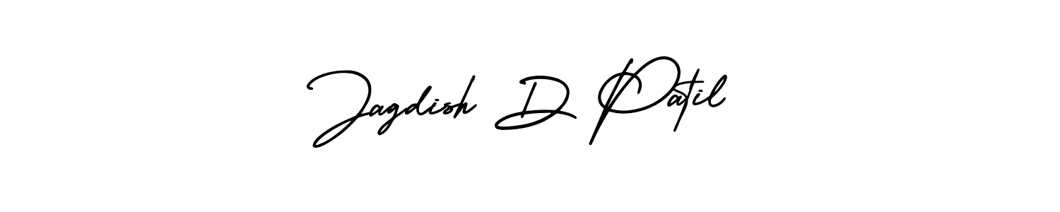 Make a beautiful signature design for name Jagdish D Patil. With this signature (AmerikaSignatureDemo-Regular) style, you can create a handwritten signature for free. Jagdish D Patil signature style 3 images and pictures png