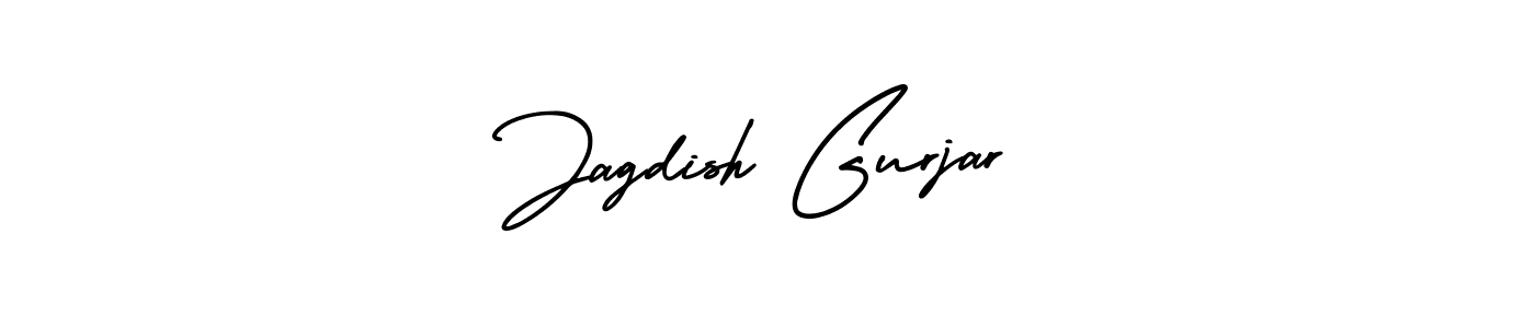 Jagdish Gurjar stylish signature style. Best Handwritten Sign (AmerikaSignatureDemo-Regular) for my name. Handwritten Signature Collection Ideas for my name Jagdish Gurjar. Jagdish Gurjar signature style 3 images and pictures png