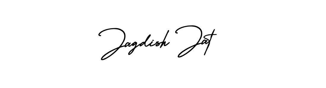 This is the best signature style for the Jagdish Jat name. Also you like these signature font (AmerikaSignatureDemo-Regular). Mix name signature. Jagdish Jat signature style 3 images and pictures png