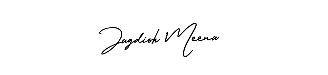 Design your own signature with our free online signature maker. With this signature software, you can create a handwritten (AmerikaSignatureDemo-Regular) signature for name Jagdish Meena. Jagdish Meena signature style 3 images and pictures png