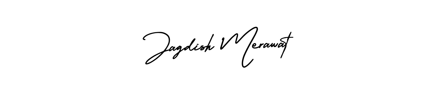 Design your own signature with our free online signature maker. With this signature software, you can create a handwritten (AmerikaSignatureDemo-Regular) signature for name Jagdish Merawat. Jagdish Merawat signature style 3 images and pictures png