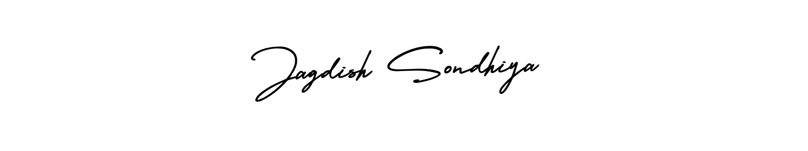 Also You can easily find your signature by using the search form. We will create Jagdish Sondhiya name handwritten signature images for you free of cost using AmerikaSignatureDemo-Regular sign style. Jagdish Sondhiya signature style 3 images and pictures png